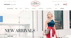 Desktop Screenshot of pinkcoconutboutique.com